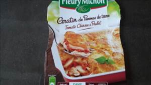 Fleury Michon Gratin de Pommes de Terre Tomate Chèvre & Poulet