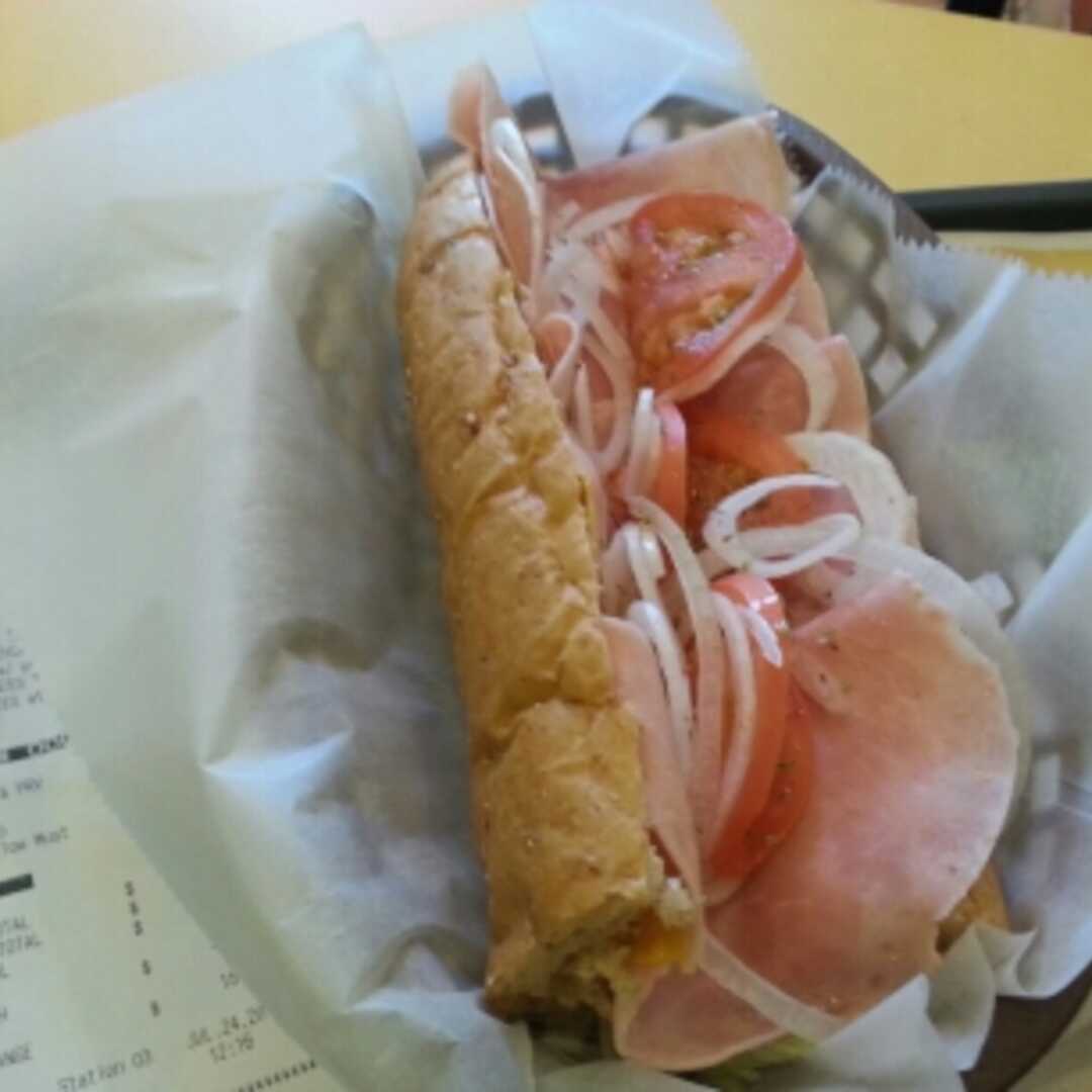 Cousins Subs  7 1/2" Ham and Provolone