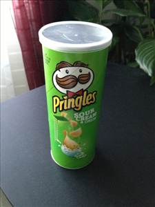 Pringles Sour Cream & Onion Potato Crisps (Can)