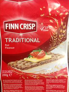 Finn Crisp Хлебцы Ржаные с Отрубями