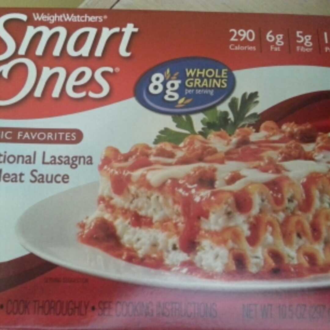 Weight Watchers Traditional Lasagna with Meat Sauce