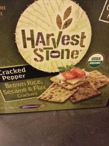 Harvest Stone Brown Rice, Sesame & Flax Crackers