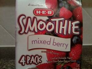 HEB Mixed Berry Smoothie