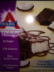 Atkins Atkins Endulge Chocolate Coconut Bar
