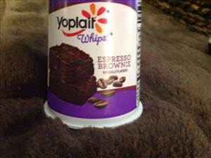 Yoplait Whips! Lowfat Yogurt Mousse - Espresso Brownie