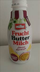 Müller Frucht Buttermilch Zitrone Maracuja