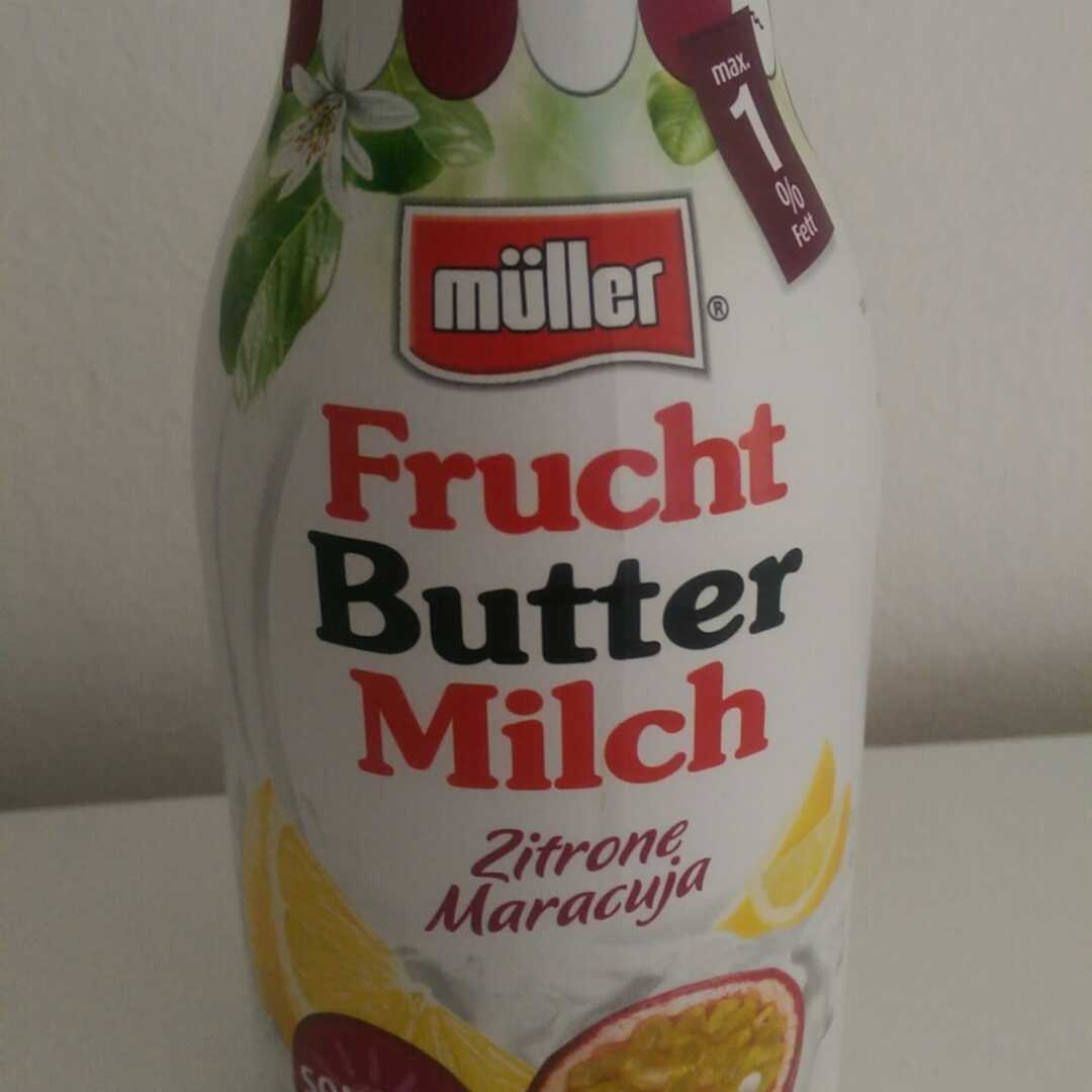 Müller Frucht Buttermilch Zitrone Maracuja