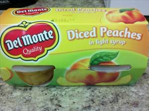 Del Monte Diced Peaches in Cups