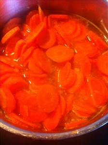 Gekochte Karotten