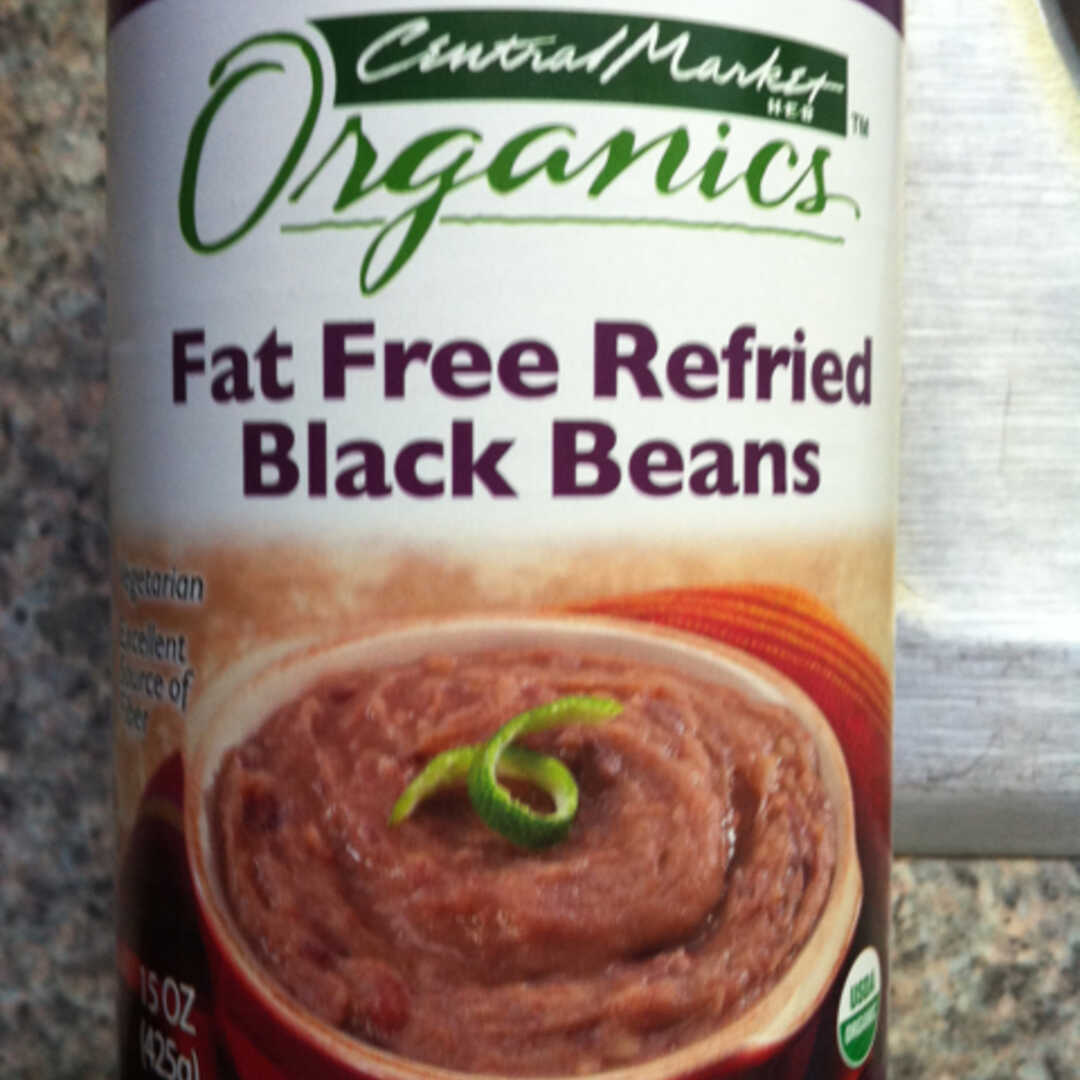 Central Market Fat Free Refried Black Beans