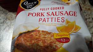 Quick'N Eat Pork Sausage Patties