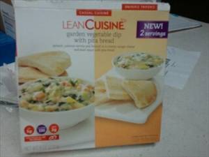 Lean Cuisine Culinary Collection Garden Vegetable Dip with Pita Bread