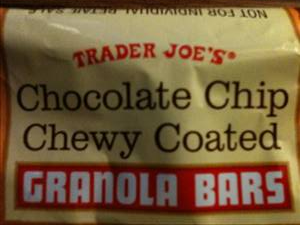 Trader Joe's Chewy Granola Bars - Chocolate Chip