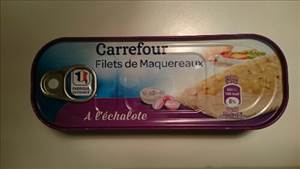 Carrefour Filets de Maquereaux à l'échalote