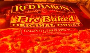 Red Baron Thin Crust - Meat-Trio Pizza