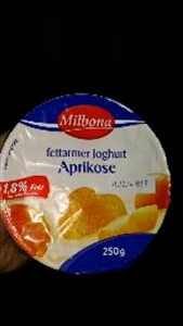 Milbona Fettarmer Joghurt Aprikose