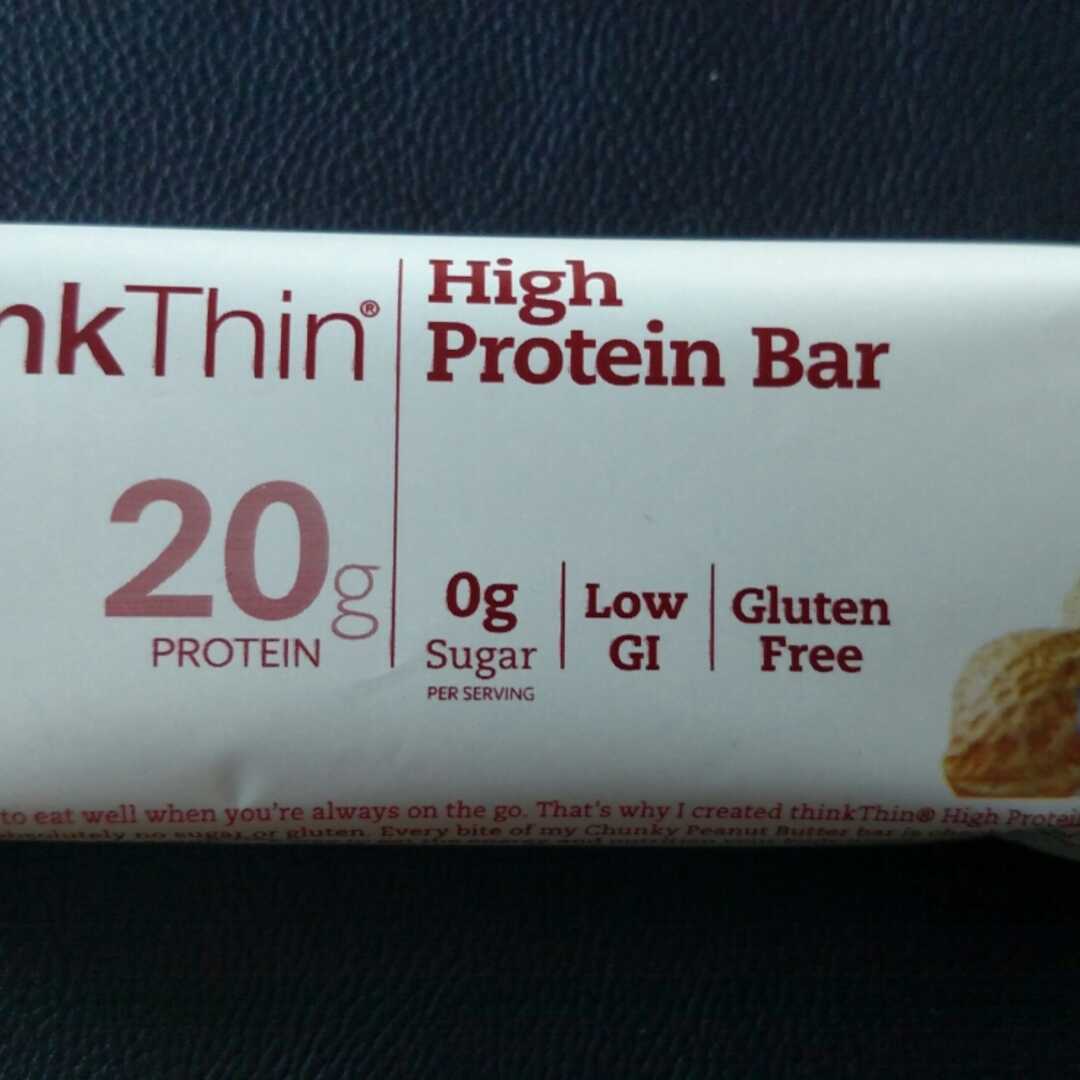 Think Thin Chunky Peanut Butter High Protein Bar