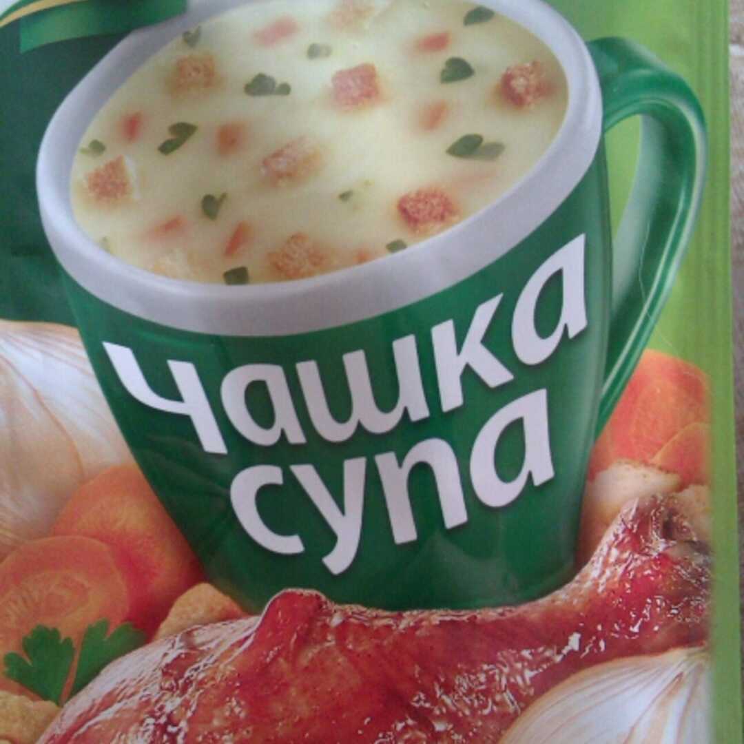 Knorr Куриный Суп с Сухариками Калории и Пищевая Ценность