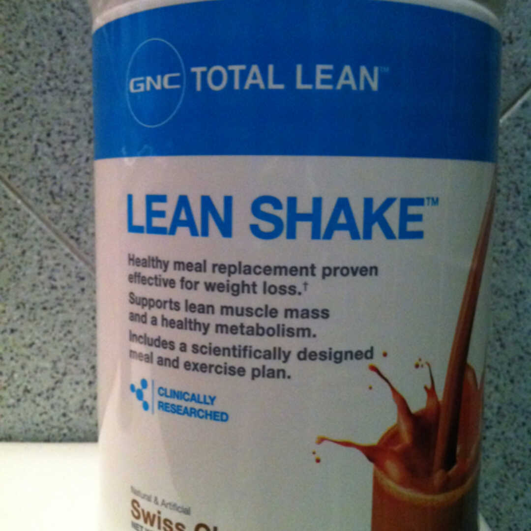 GNC Lean Shake Chocolate Suizo