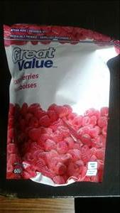 Great Value Frozen Raspberries