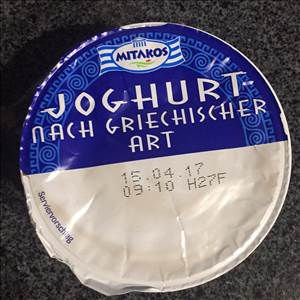 Mitakos Joghurt nach Griechischer Art
