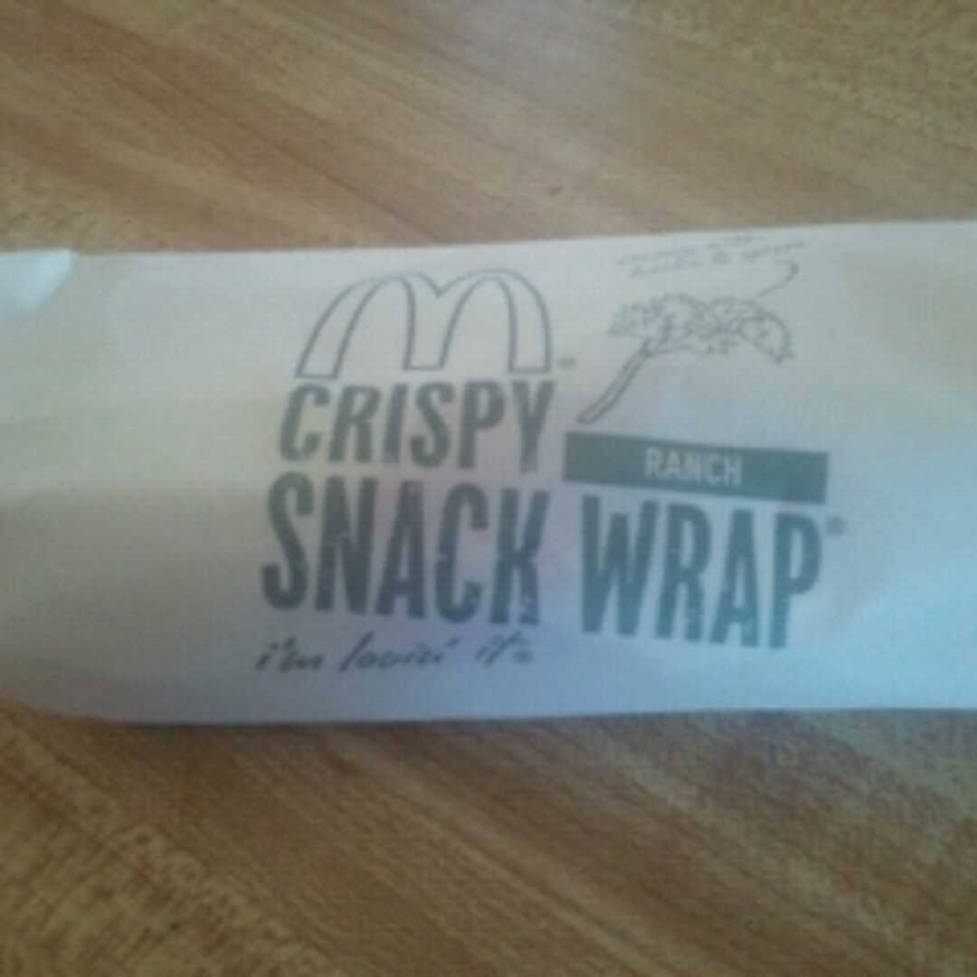 McDonald's Crispy Ranch Snack Wrap