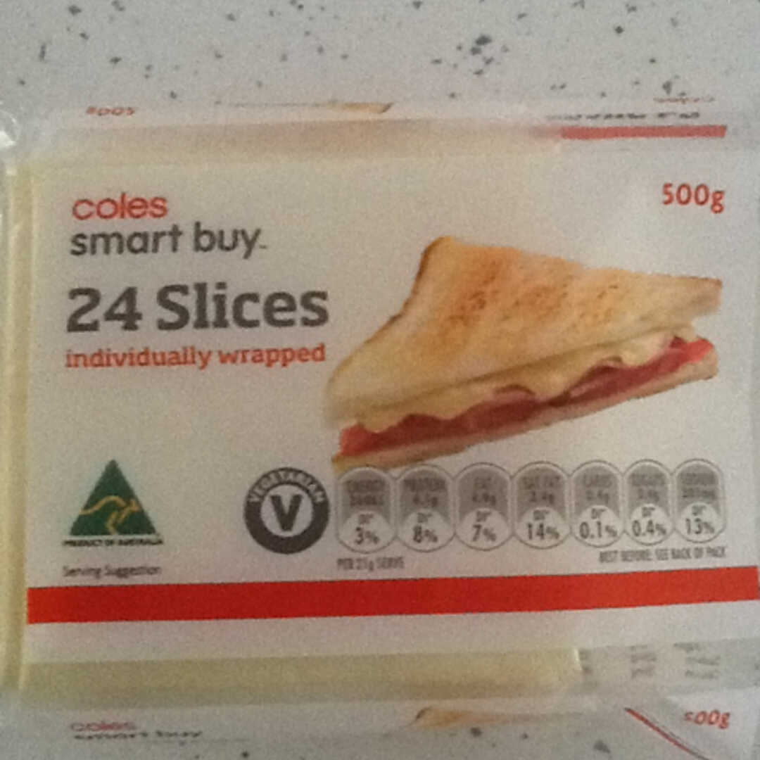 Coles Cheese Slices