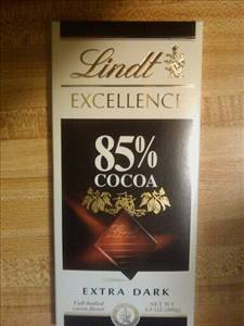 Lindt Excellence Extra Fine Dark Chocolate 85% Cocoa