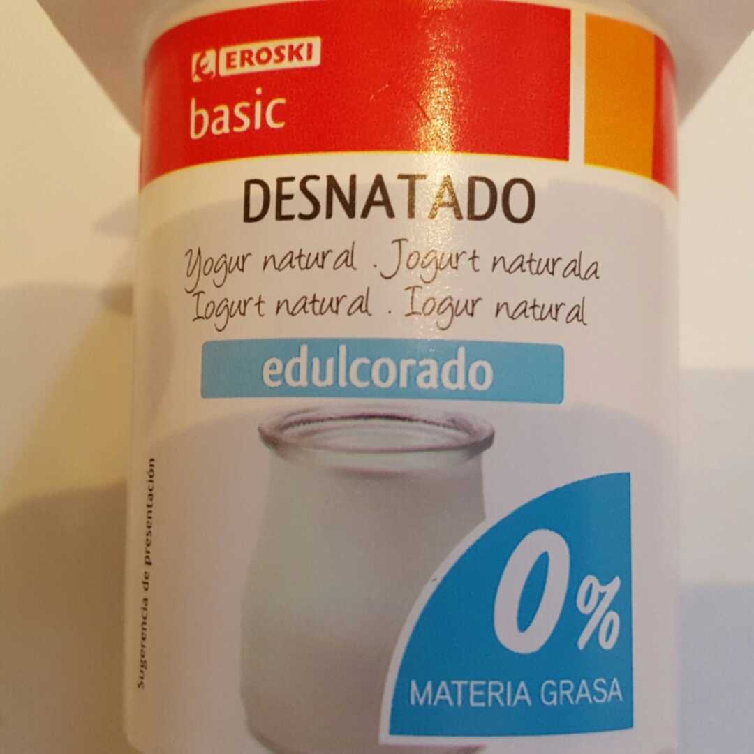 Eroski Basic Yogur Natural Desnatado