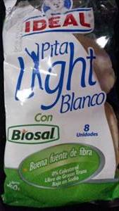 Ideal Pan Pita Blanco Light