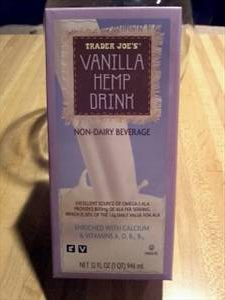 Trader Joe's Vanilla Hemp Drink