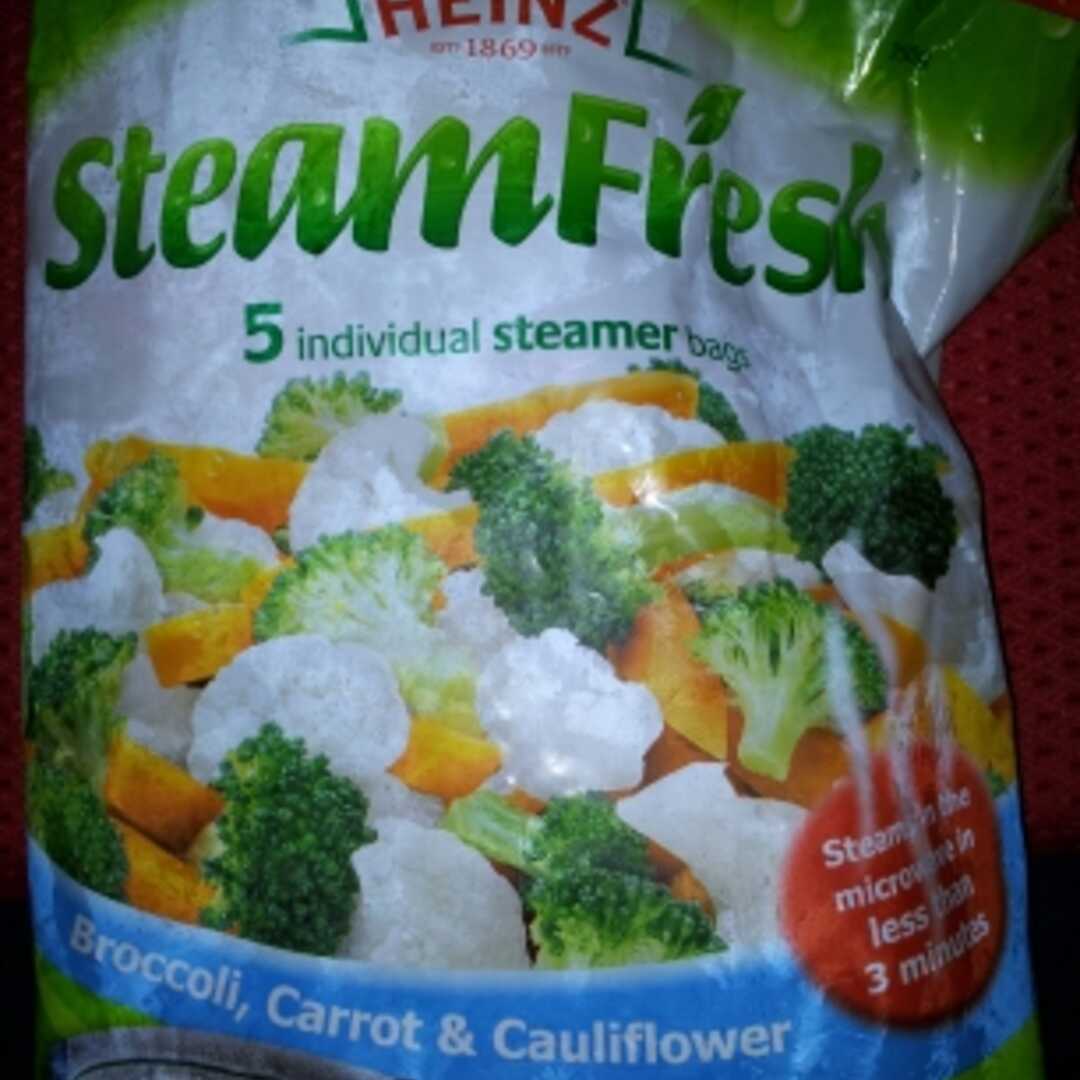 Heinz Steam Fresh Broccoli, Carrot & Cauliflower