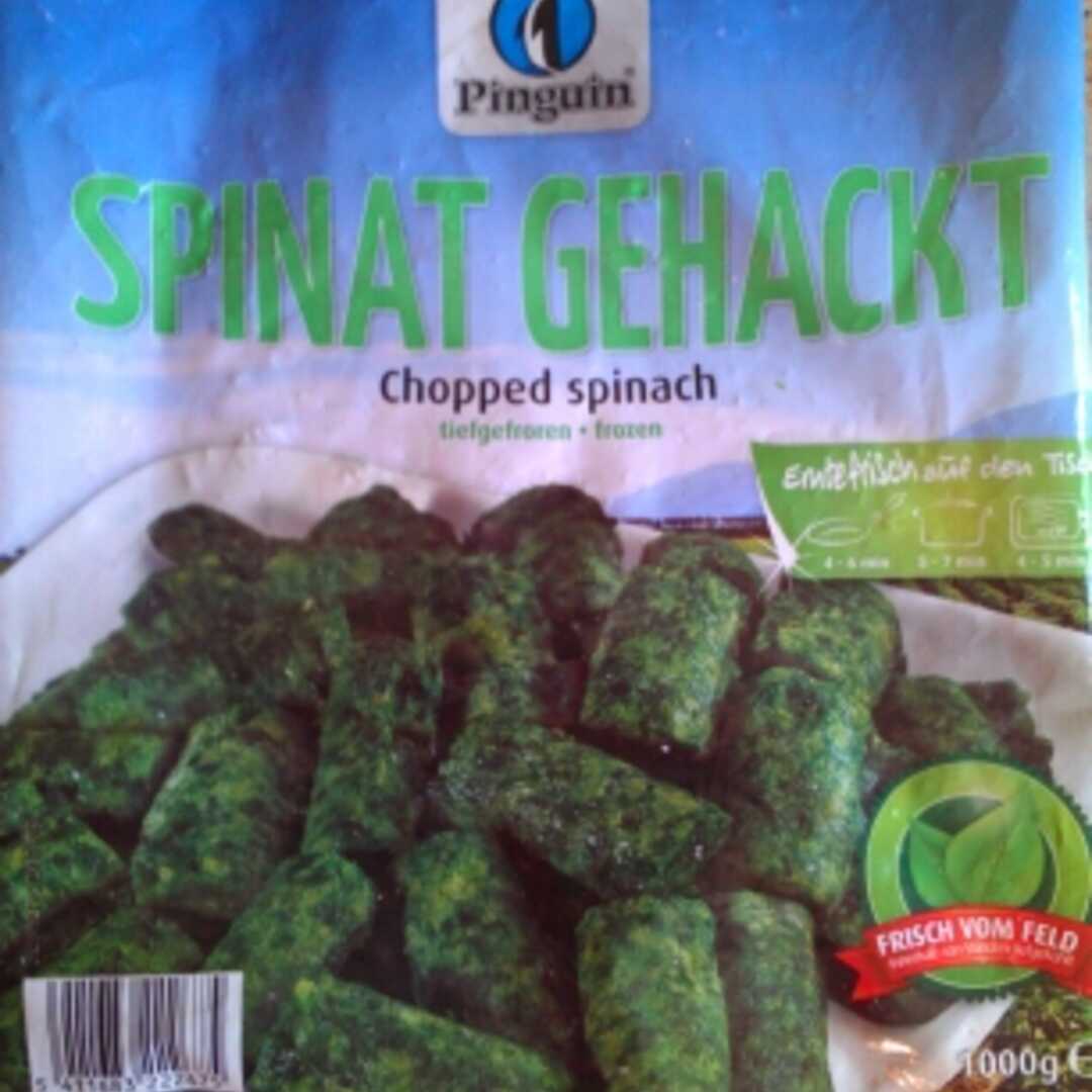 Gekochter Spinat (Tiefkühlware, Fettfrei gekocht)
