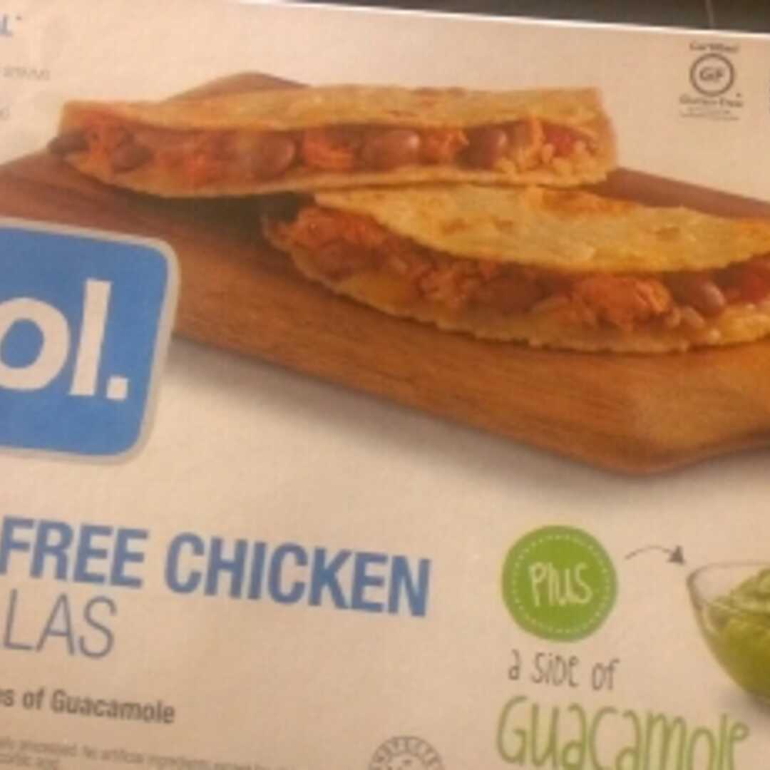 Evol Gluten Free Chicken Quesadillas