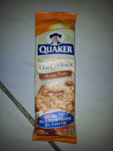 Quaker Oat Cookies with Honey Nuts