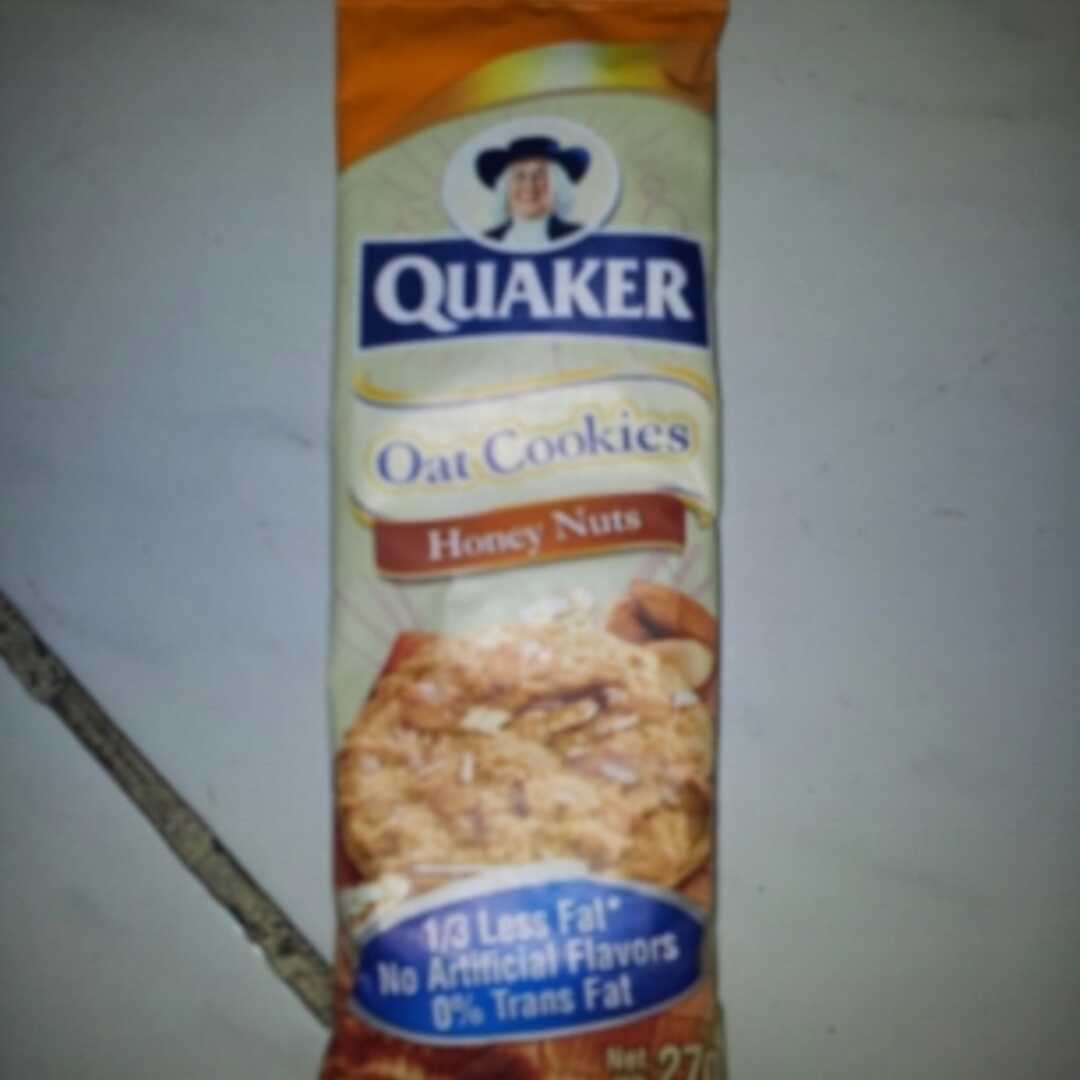 Quaker Oat Cookies with Honey Nuts
