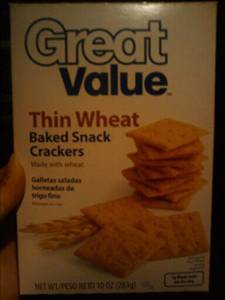 Great Value Wheat Crackers