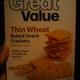 Great Value Wheat Crackers