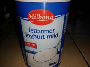 Milbona Fettarmer Joghurt Mild