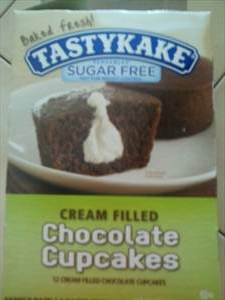 Tastykake Sensables Sugar Free Cream Filled Chocolate Cupcakes