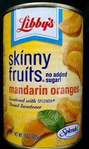 Libby's Skinny Fruits Mandarin Oranges
