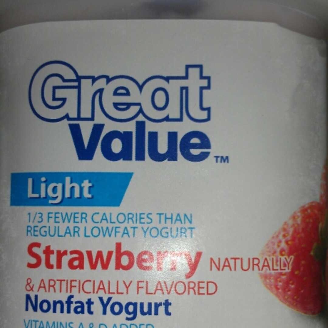Great Value Light Nonfat Yogurt