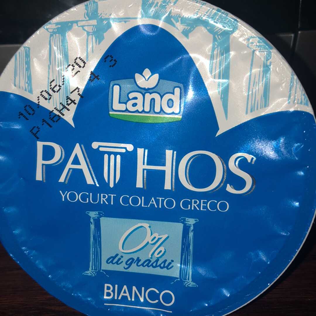 Land Pathos Yogurt Colato Greco Bianco 0%