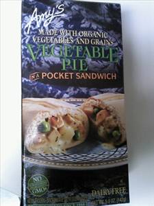 Amy's Vegetable Pie Pocket