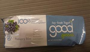 Good Greens Blueberry Bliss Bar