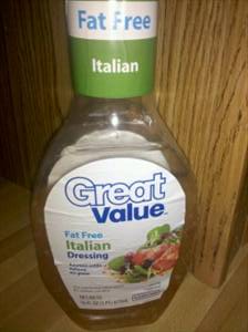 Great Value Fat Free Italian Dressing