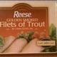 Reese Golden Smoked Filets of Trout in 100% Olive Oil