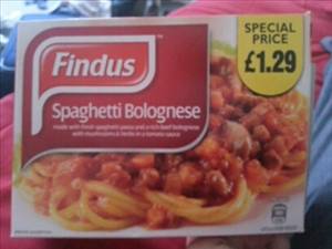 Findus Spaghetti Bolognese
