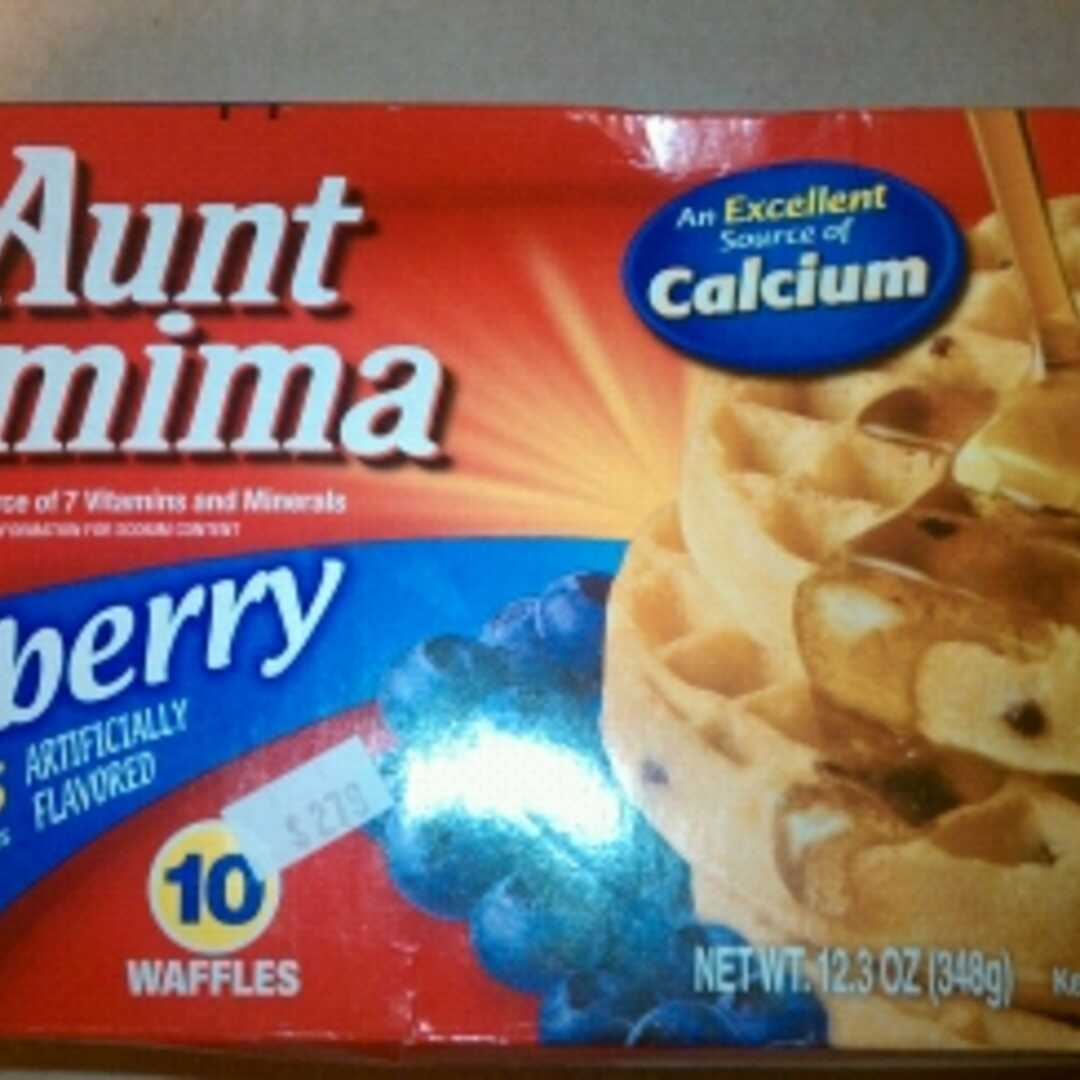Aunt Jemima Blueberry Waffles