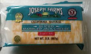 Joseph Farms Sliced Marbled Jack Cheese
